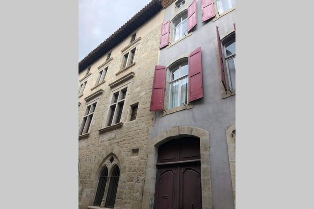 Bel Appartement Avec Cour Au Coeur De La Bastide Carcassonne Buitenkant foto