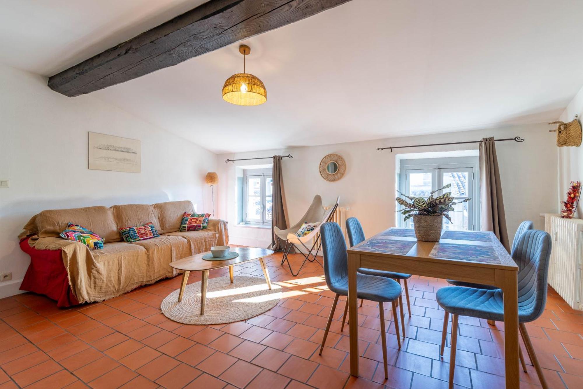 Bel Appartement Avec Cour Au Coeur De La Bastide Carcassonne Buitenkant foto