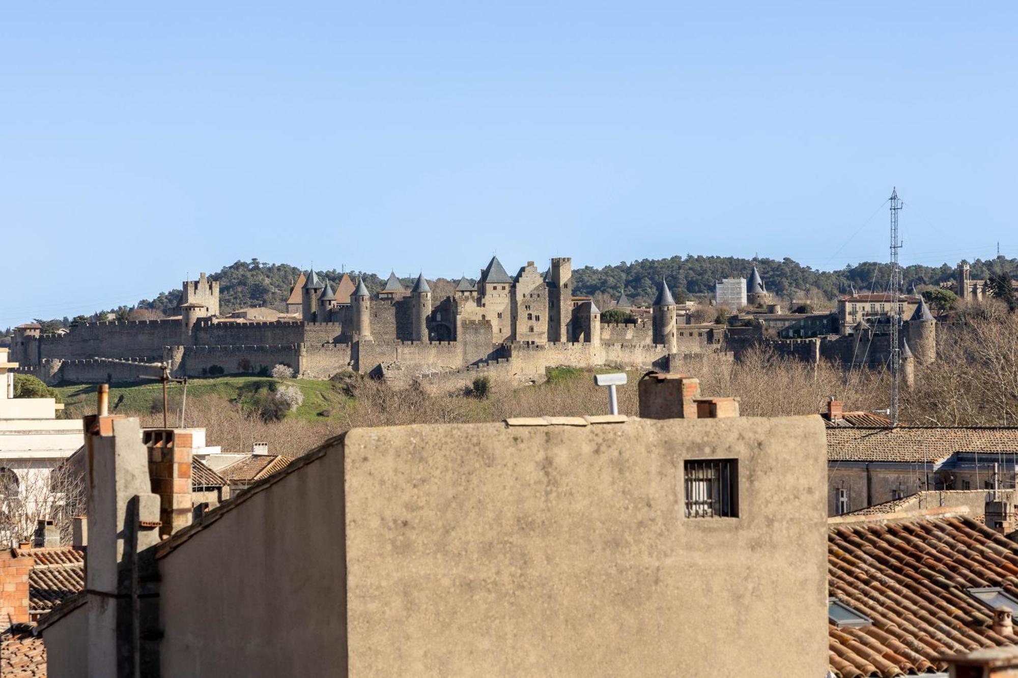 Bel Appartement Avec Cour Au Coeur De La Bastide Carcassonne Buitenkant foto