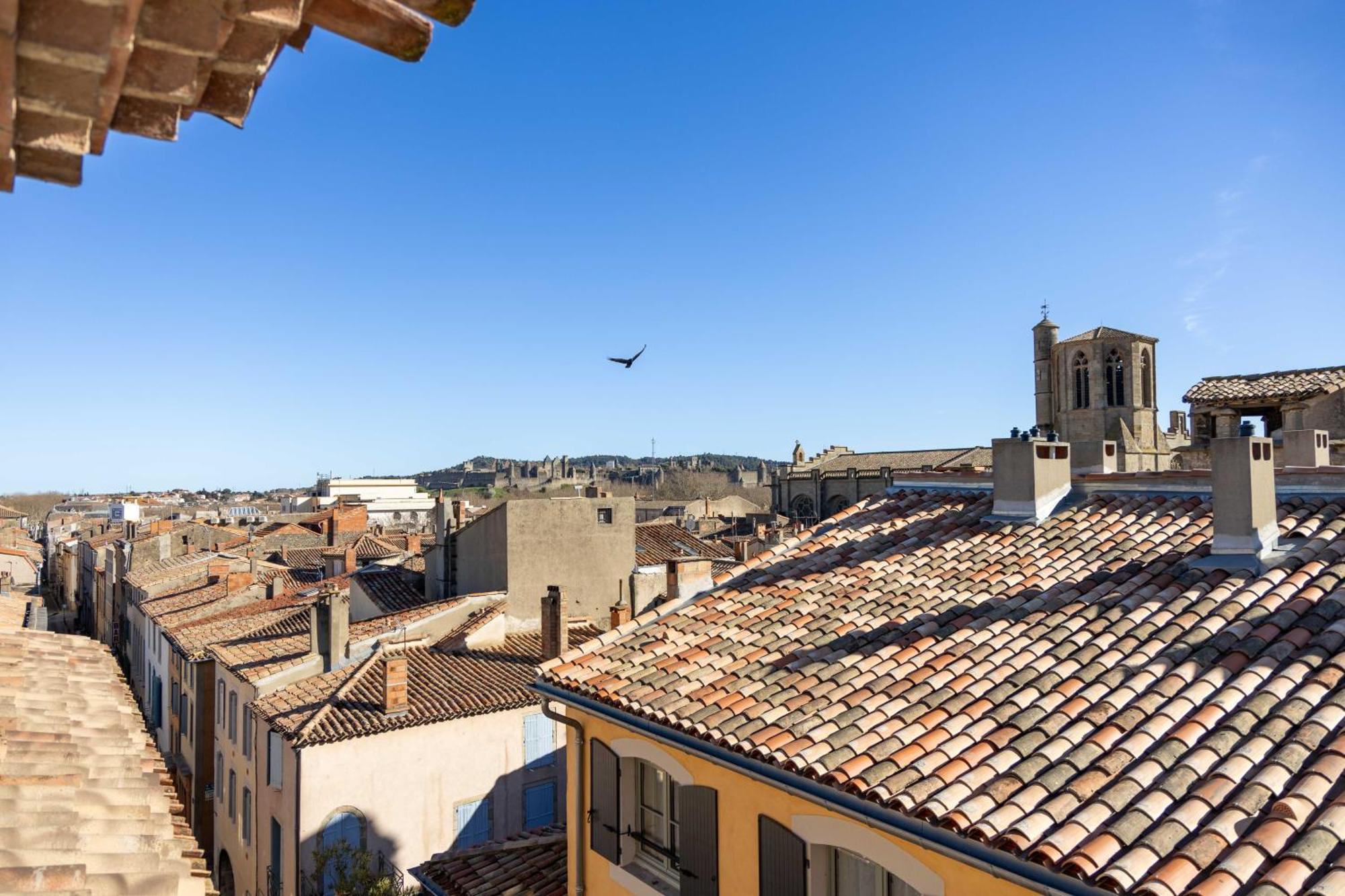Bel Appartement Avec Cour Au Coeur De La Bastide Carcassonne Buitenkant foto
